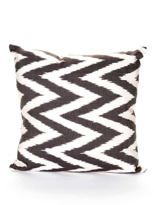 Silk Pillow Case - Black and White