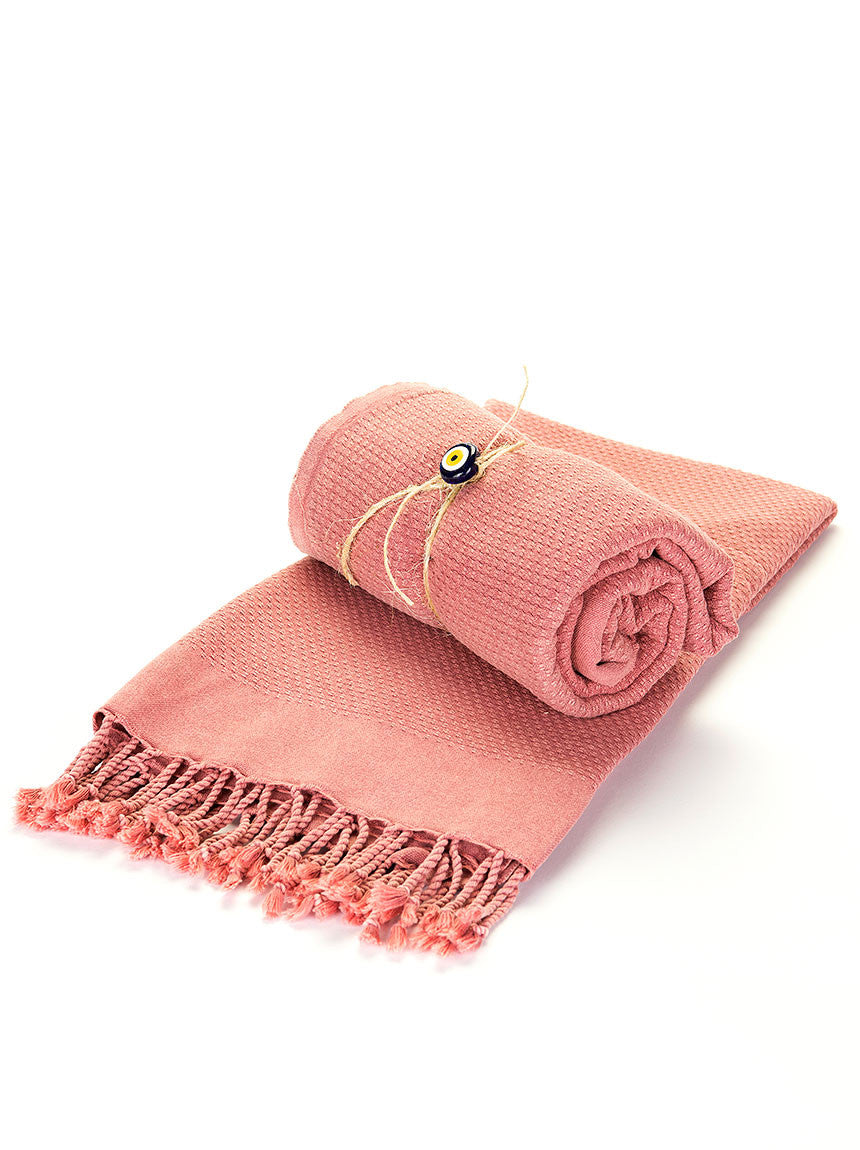 Turkish Bath Towel - Pink – Lolo Rugs and Gifts