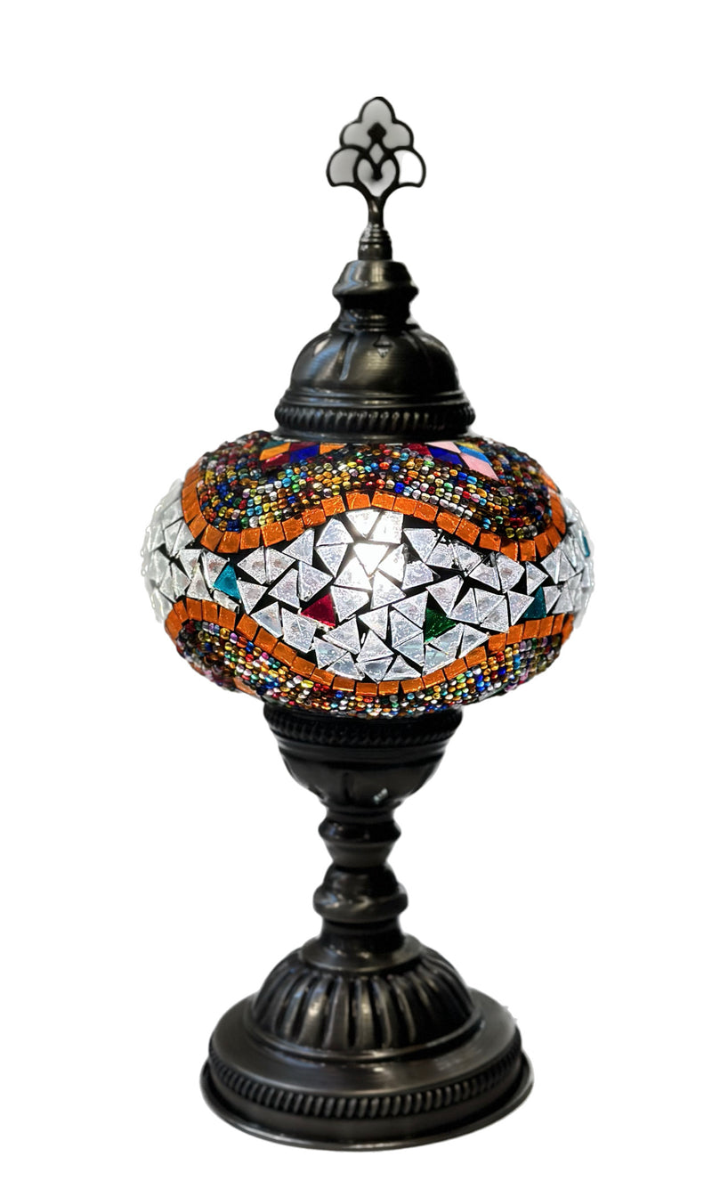 Mosaic Table Lamp - Citrus Splash