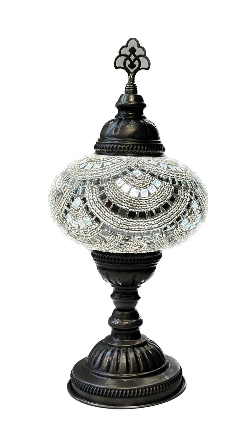 Mosaic Table Lamp - Winter Wonderland