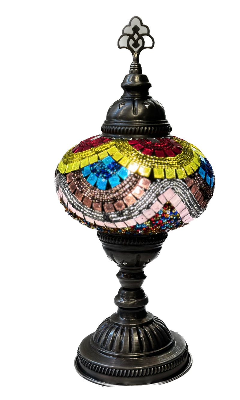 Mosaic Table Lamp - Regal Jewel