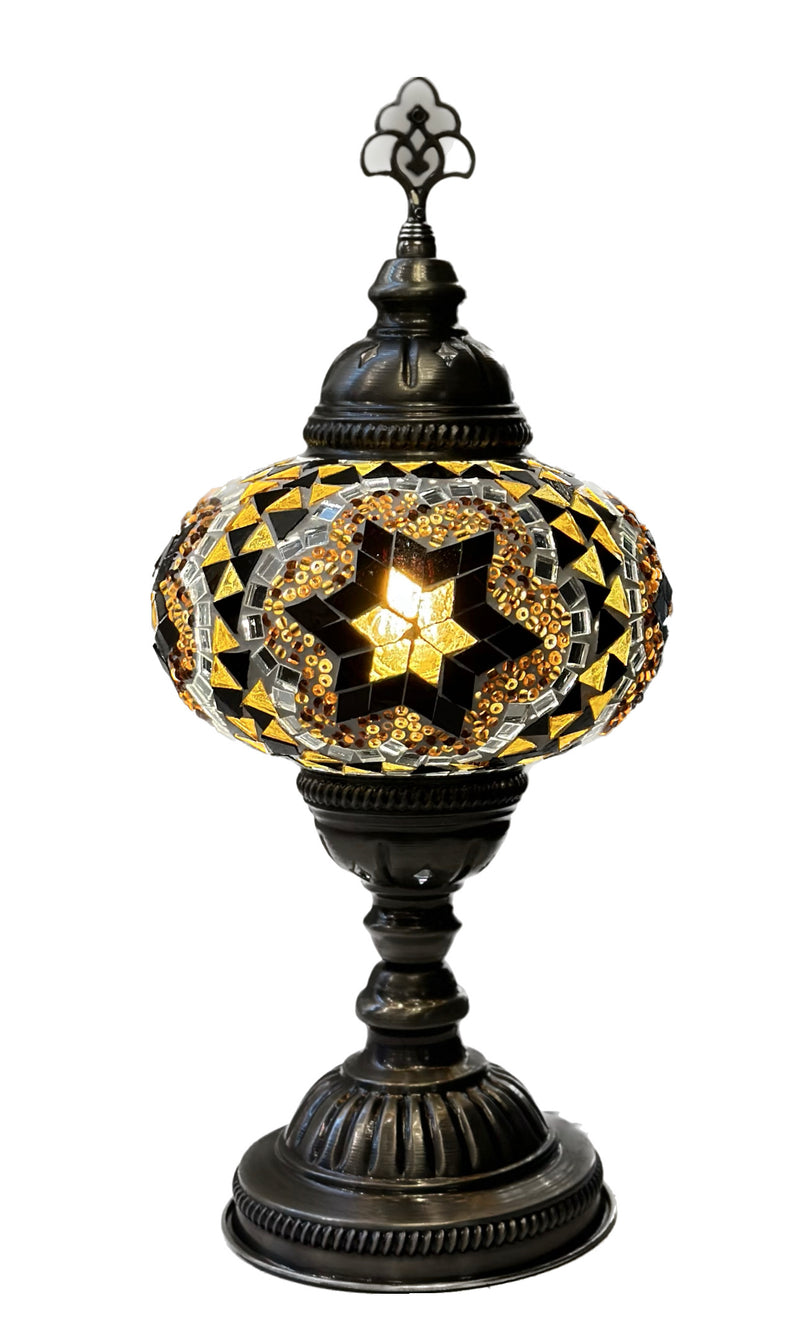Mosaic Table Lamp - Golden Hour