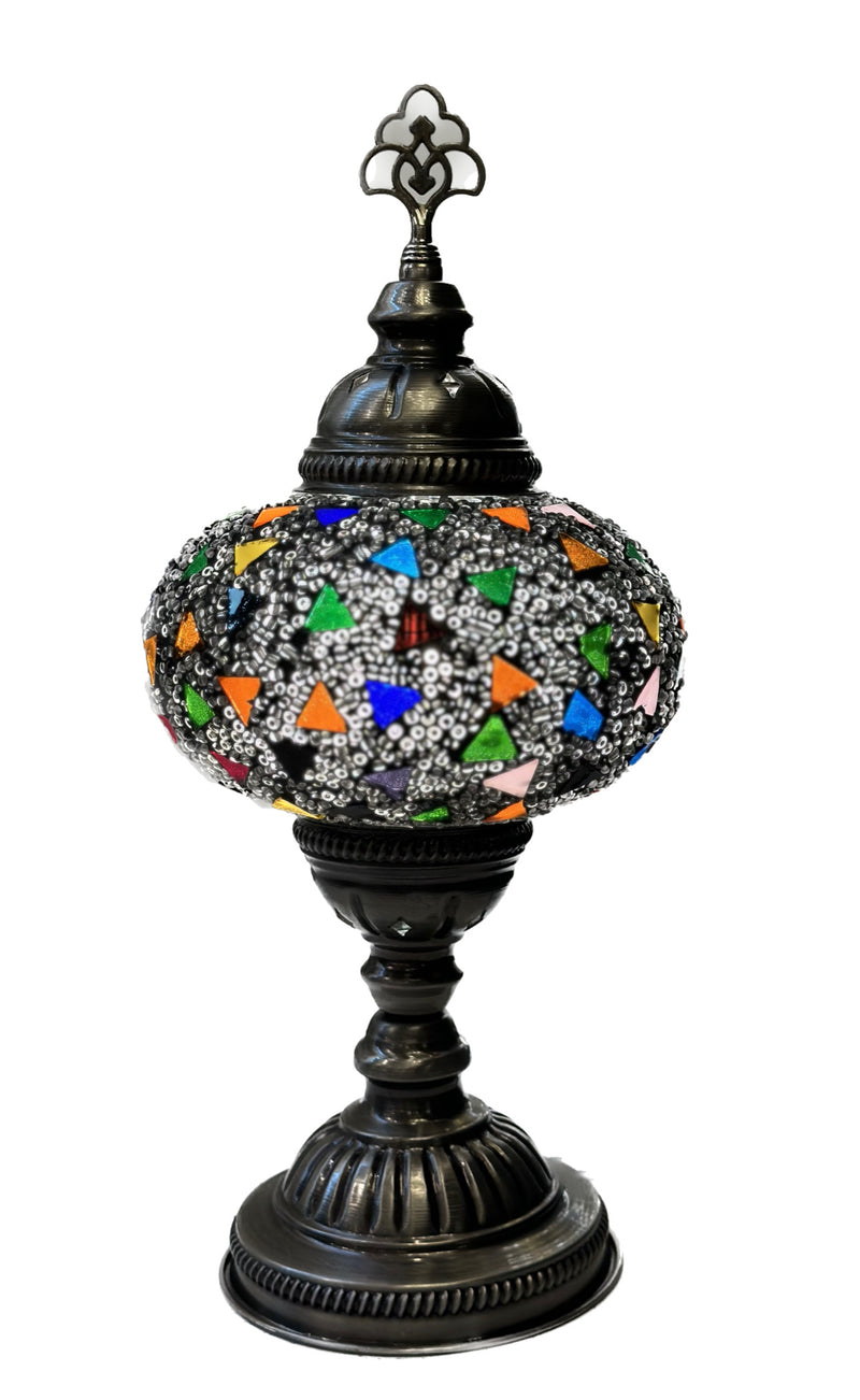 Mosaic Table Lamp - Triangle Mirage
