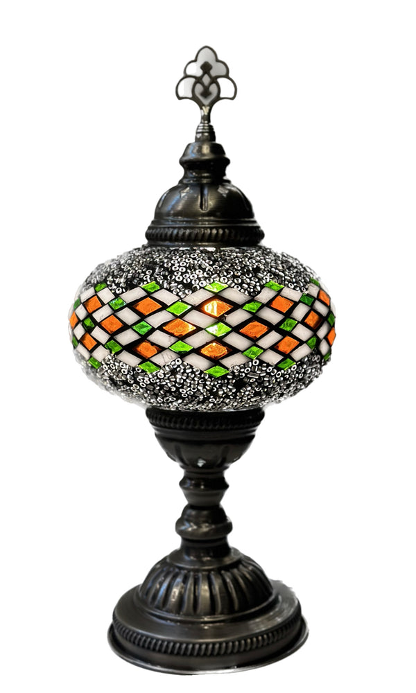 Mosaic Table Lamp - Cosmic Grey