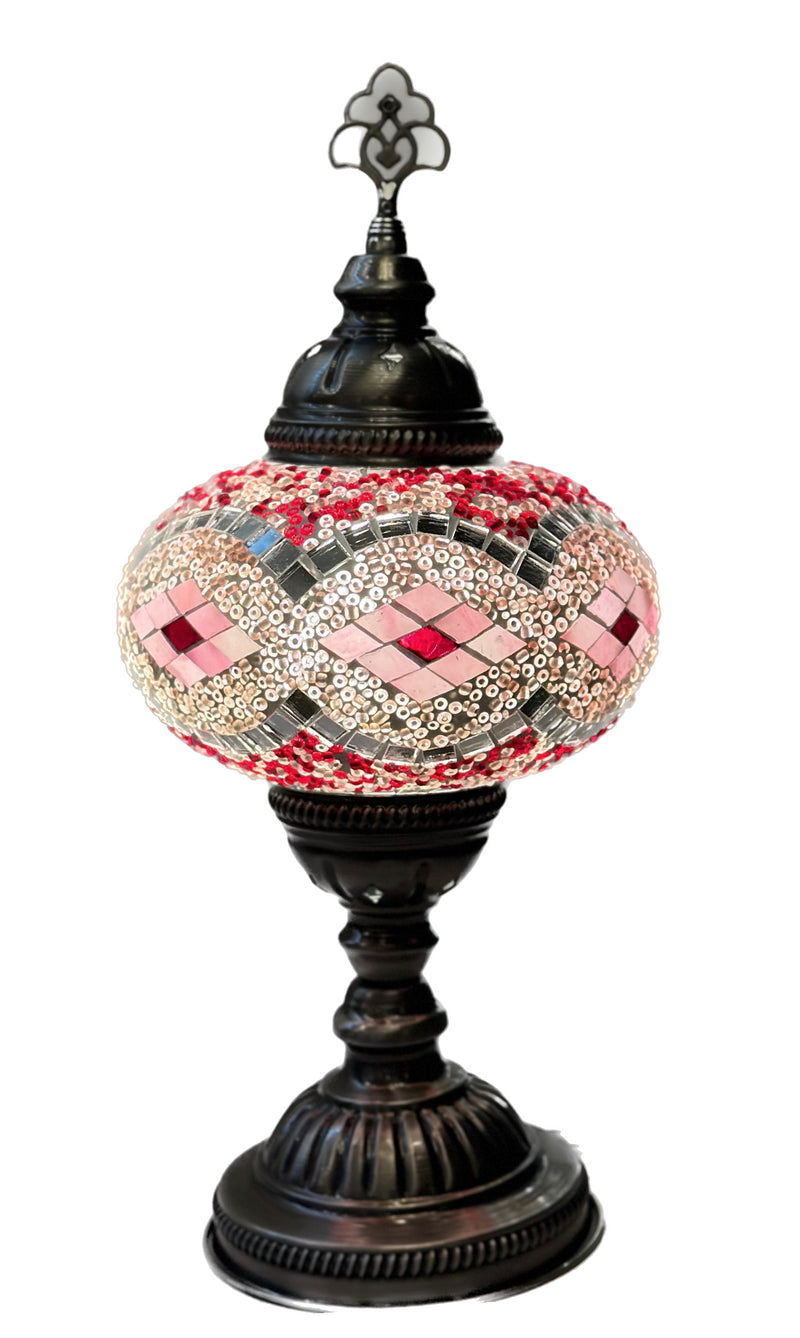 Mosaic Table Lamp - Pinky Promise