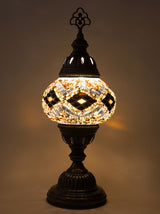 Mosaic Table Lamp, Small Gold