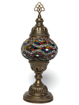 Mosaic Table Lamp, Small Multi-Colored