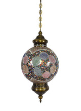 Hanging Mosaic Globe - Multi-Colored
