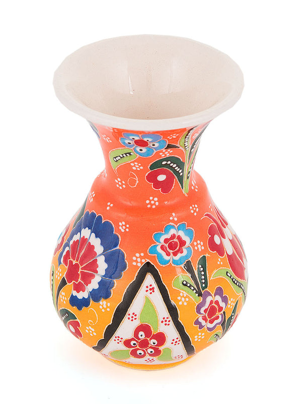 Decorative Vase, Yellow/Orange