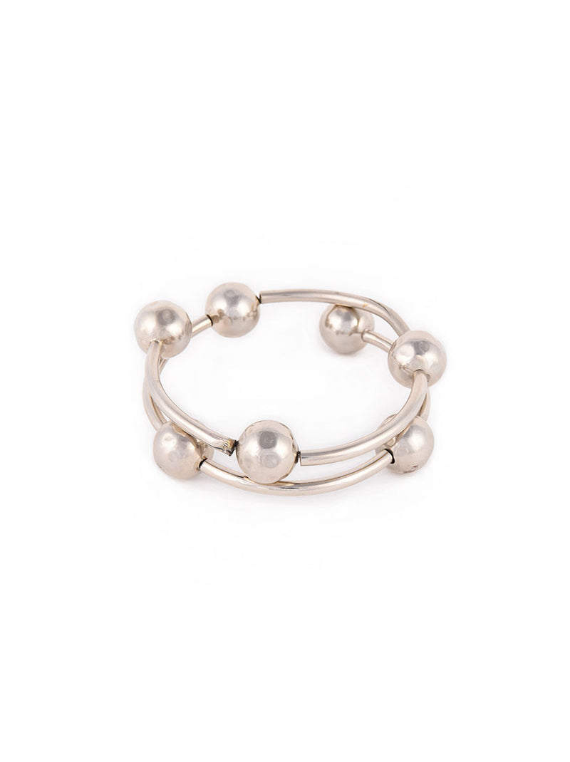 Silver Metal  Bracelet